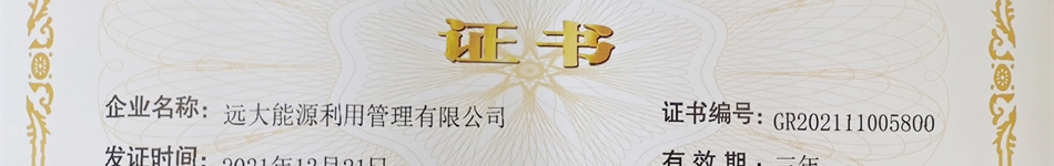 遠大能源利用管理有限公司